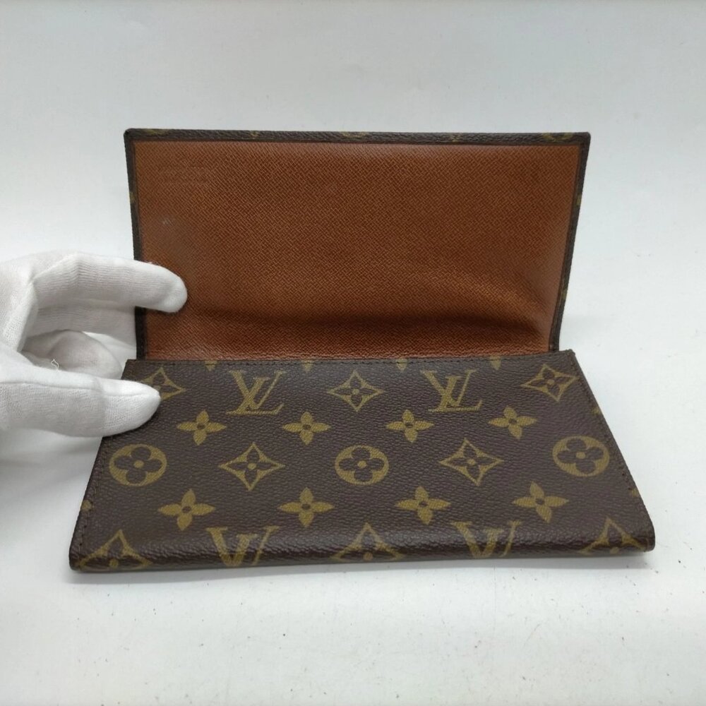 Louis Vuitton LV Long Wallet Brown Monogram 300-082425 - Picture 6 of 9